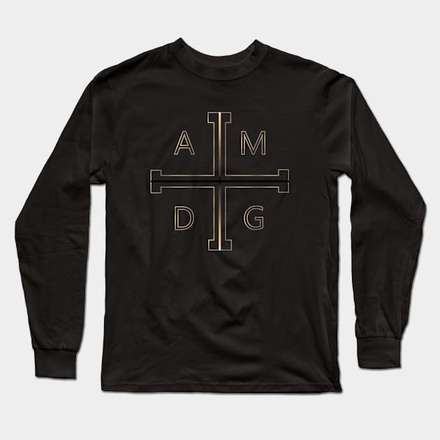 Ad Majorem Dei Gloriam 1 Long Sleeve T-Shirt by big_owl